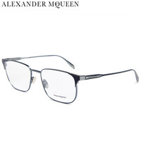 开云眼镜 亚历山大.麦昆（Alexander mcqueen）男款近视眼镜架 银灰色镜框光学镜架 眼镜框 AM0206O-002 55mm