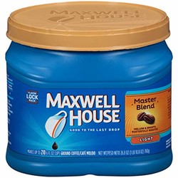 Maxwell House 大师特调咖啡粉 轻度烘焙 760克