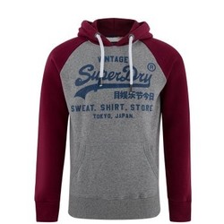 Superdry 极度干燥 SWEAT SHIRT STORE RAGLAN HOOD 男士休闲连帽衫