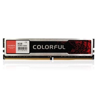 COLORFUL 七彩虹 Battle-AX DDR4 3000 8GB 台式机内存条