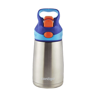 contigo 71390 儿童不锈钢保温水杯 蓝色 300ml*2件