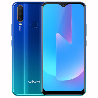 16点：vivo U3x 智能手机 3GB 32GB 深湖蓝 *2件