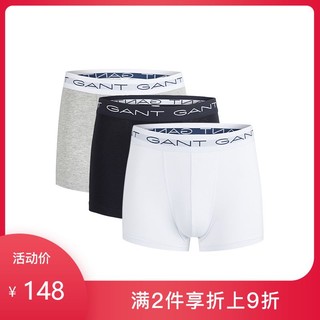 GANT 甘特 3003 男士3色组合四角短裤