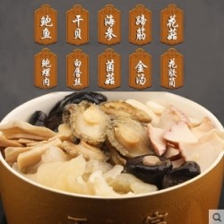 正宗佛跳墙 海参鲍鱼高端组合 1400g *2件