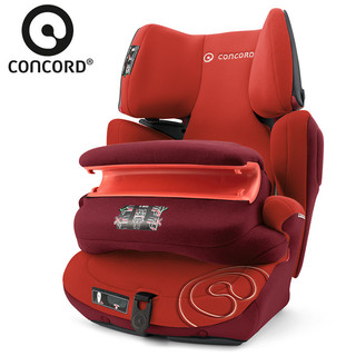 CONCORD 谐和 儿童安全座椅PRO9个月-12岁宝宝汽车用 红色