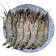 鲜多邦 越南活冻黑虎虾 700g 约15-16cm 20只/盒 *2件