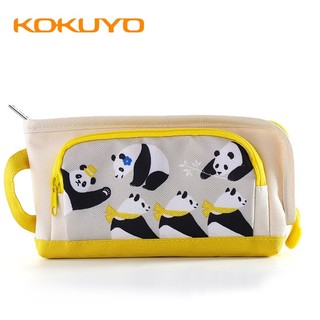 KOKUYO 国誉 PC52 L开口大容量笔袋 小熊猫