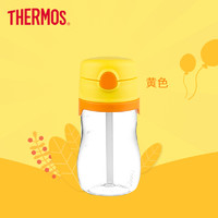 Thermos 膳魔师 Foogo系列 Tritan吸管杯 BP5353 OR 黄色 348ml