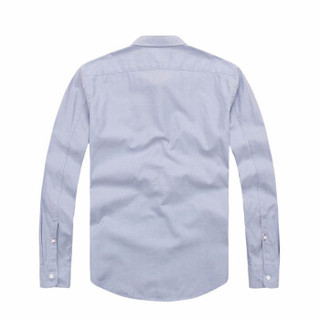 Timberland添柏岚男装户外休闲修身长袖衬衫|8322J 8322JB06/蓝色 XL