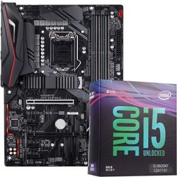 GIGABYTE 技嘉 Z390 GAMING X 主板+Intel 英特尔 i5-9600KF CPU处理器 板U套装