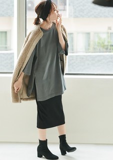 UNIQLO 优衣库 426084 女士宽松长衫