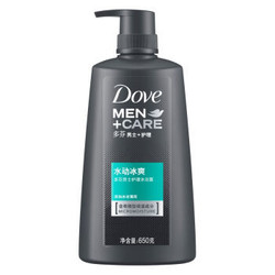 Dove 多芬 男士+护理 水动冰爽沐浴露 650g *5件