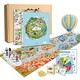 《世界多奇妙：国家+城市》（全2册） 附赠奇妙岛桌游玩具