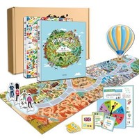 《世界多奇妙：国家+城市》（全2册） 附赠奇妙岛桌游玩具