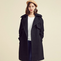 Meters bonwe 美特斯邦威 239881 女士大衣