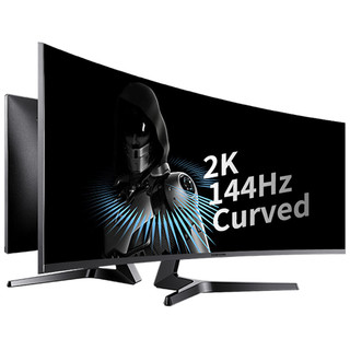 SAMSUNG 三星 C27JG50QQC 27英寸2K曲面显示器 144Hz