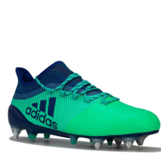 adidas 阿迪达斯 X SG 男士足球鞋 CP9181 绿蓝色 41