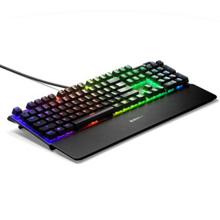 Steelseries 赛睿 APEX PRO 104键 有线机械键盘 黑色 OmniPoint轴体 RGB