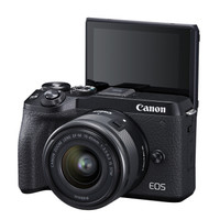 百亿补贴：Canon 佳能 EOS M6 Mark II（EF-M 15-45mm f/3.5-6.3）无反相机套机