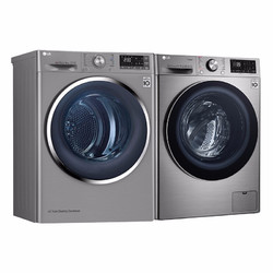 LG RC90U2EV2W+FG10TV4 洗烘套装 (碳晶银、9KG)