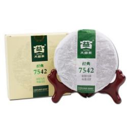 大益 普洱茶生茶 7542 经典小饼 150g *3件