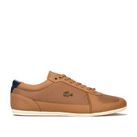 LACOSTE 拉科斯特 Evara 319系列系带平底男士休闲鞋休闲皮鞋 738CMA0014LR3 Tan UK9