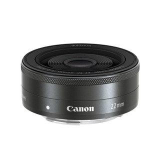 Canon 佳能 EF-M 22mm F2 STM EOS 标准定焦镜头 佳能EF-M卡口 43mm