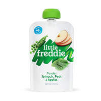 LittleFreddie小皮豌豆菠菜苹果泥100g *4件