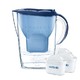 Brita 碧然德 滤水壶 入门装 Marella, 包含3个Maxtra+滤芯 蓝色