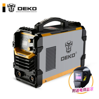 DEKO 电焊机220V380V两用双电压全自动工业级逆变 直流家用手工焊机ZX7-250ED 标准配置