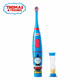 托马斯和朋友儿童电动牙刷自动刷牙 小孩家用旋转式软毛电动牙刷 3-12岁 TC208蓝色 *3件