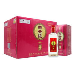 白云边 白酒 老窖坊佳醴酒 浓酱兼香型 42度 500ml*6瓶 整箱装 *2件