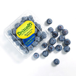 Driscoll's 怡颗莓 秘鲁进口蓝莓 4盒 约125g/盒 新鲜水果