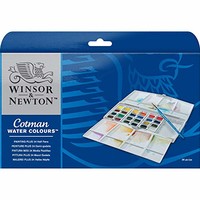 Winsor & Newton 温莎牛顿 24色水彩颜料盘