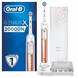 Oral-B 欧乐B Genius X 电动牙刷 带人工智能和优质充电旅行盒 玫瑰金