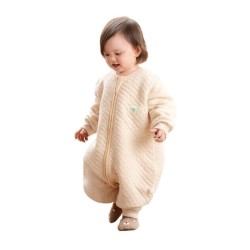 Elepbaby 象宝宝 婴儿彩棉分腿睡袋 *2件 +凑单品