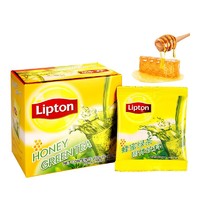 立顿 蜂蜜绿茶茶粉包 10包 共100g *21件