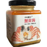 超级白菜日：丰收蟹庄 蟹黄酱 低配版秃黄油 110g