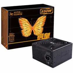 SUPER FLOWER 振华 额定550W 铜皇550W 电源