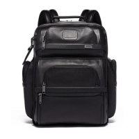 Tumi 塔米/途明 Alpha 3系列 T-Pass® 商务舱皮质 Brief Pack® 双肩包 117318  Black