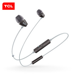TCL SOCL100BT无线蓝牙耳机 入耳式耳塞颈挂式挂脖 带麦可通话 回声消除 手机通用