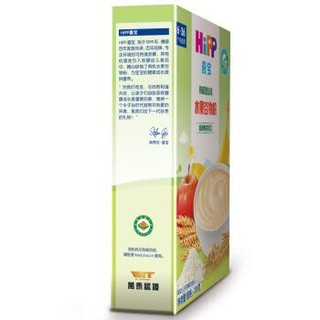 喜宝（HiPP）有机婴幼儿水果谷物粉（6-36个月适用）200g 宝宝辅食米糊