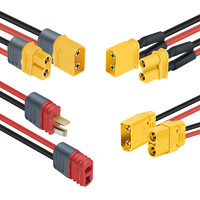 锂电连接器  航模插头插件  XT60、XT30、XT90带150MM线