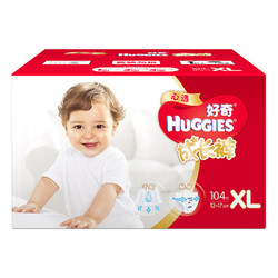 HUGGIES 好奇 心选 婴儿成长裤 XL104片 *2件