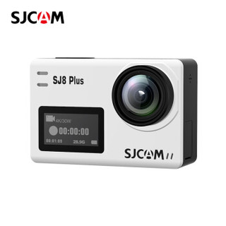SJCAM SJ8Plus运动相机6倍变焦4K摩托车行车记录仪dv数码摄像机（白色）