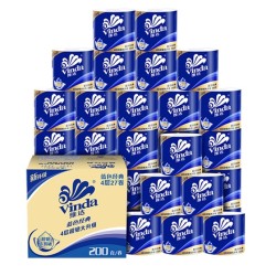 Vinda 维达 蓝色经典 卷纸 4层*200g*27卷 *2件