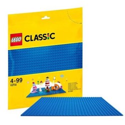 lego乐高积木经典创意系列 小颗粒儿童拼装男孩女孩玩具 蓝色底板10714（小颗粒）