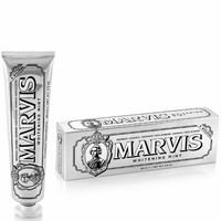 银联专享：MARVIS 玛尔斯  银色白皙薄荷牙膏 85ml