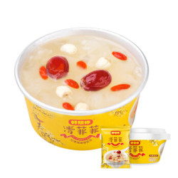 好想你 清菲菲 冻干FD红枣银耳枸杞莲子羹 开水冲泡60秒即食26g/碗 *16件