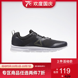 Reebok 锐步 RUN 4.0男子跑步鞋透气百搭舒适简约运动鞋 AWL94 CM8982-灰色/白 44.5